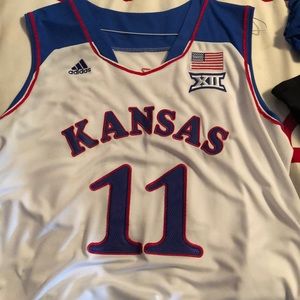 NWOT Josh Jackson Kansas Basketball Jersey
